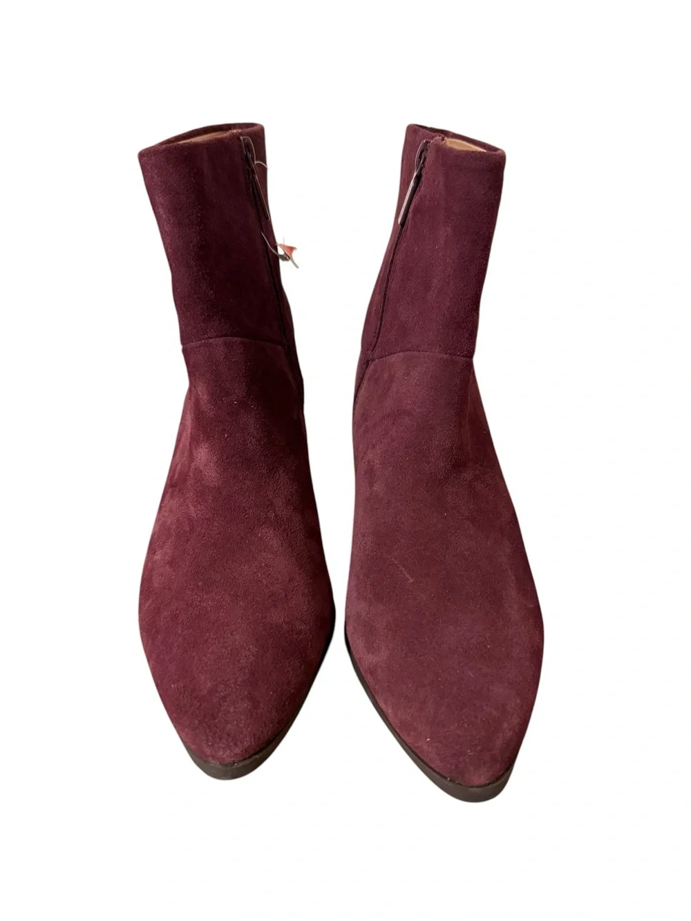 Nwt Blondo Burgundy Suede Waterproof Ankle Boots